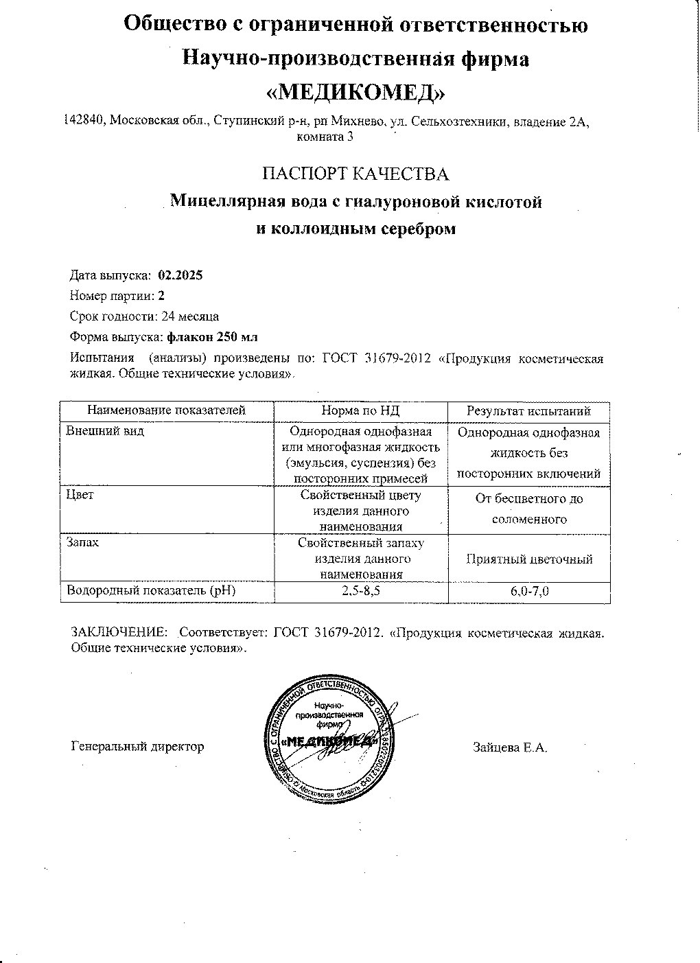 Паспорт №022025